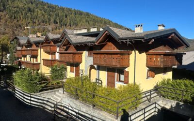 Chalet “Elite”, direttamente sulle piste del Baradello, bilocale arredato con ampio giardino privato e box.Euro 203.000,00